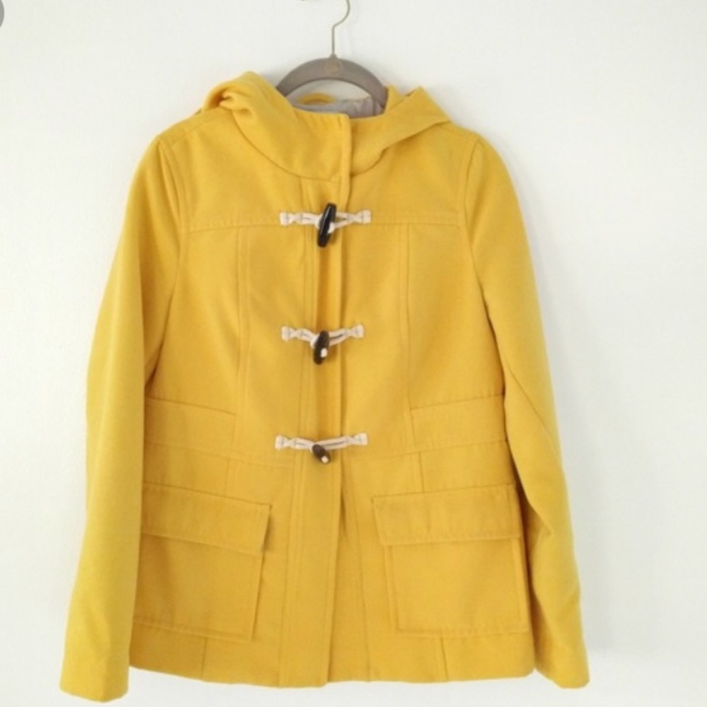 Yellow Toggle Coat - Women’s